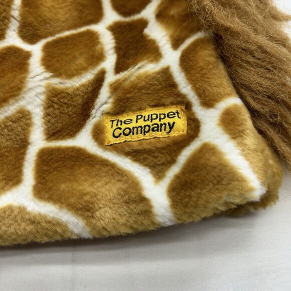 The Puppet Company Giraffe Puppet Plush Stuffed Animal Play - Picture 4 of 9